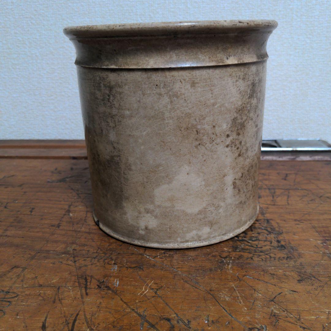 haruka　フランスアンティーク　陶器ポット　大型