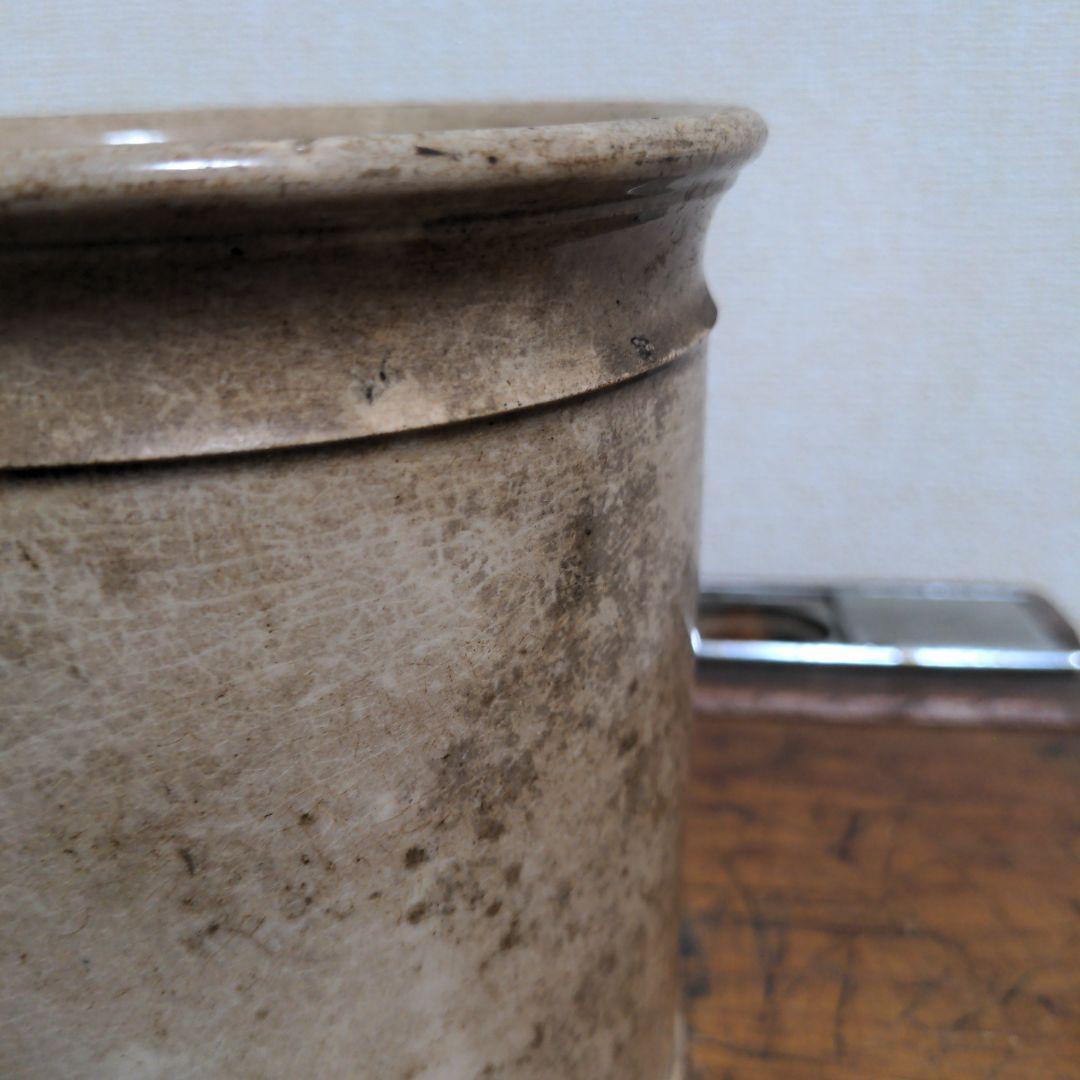 haruka　フランスアンティーク　陶器ポット　大型