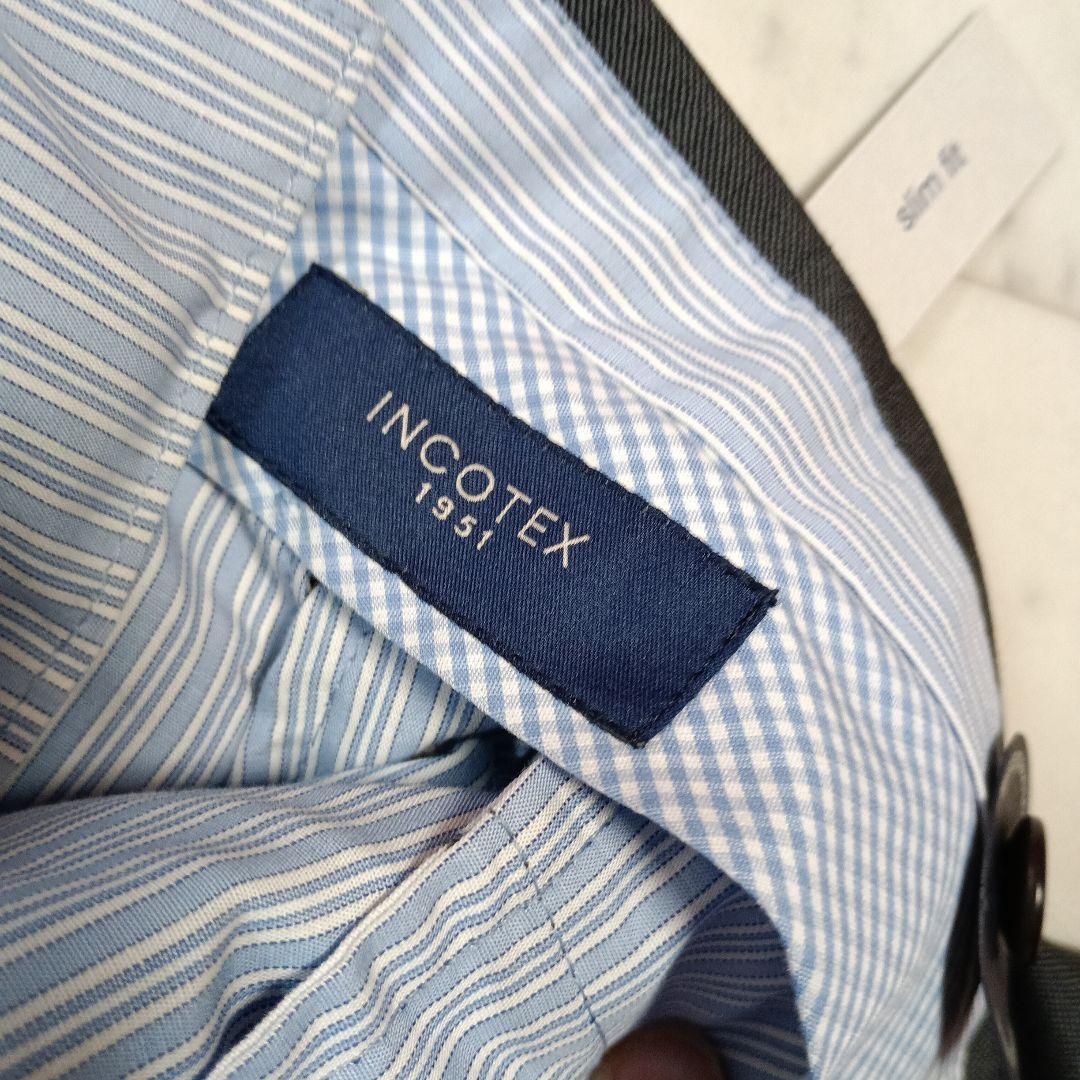 未使用 タグ付き INCOTEX インコテックス スラックス 48