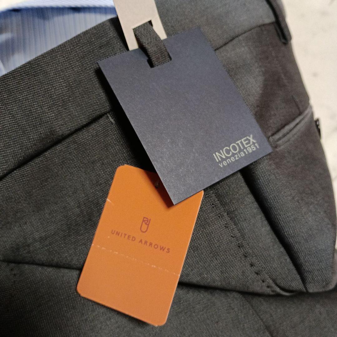 未使用 タグ付き INCOTEX インコテックス スラックス 48