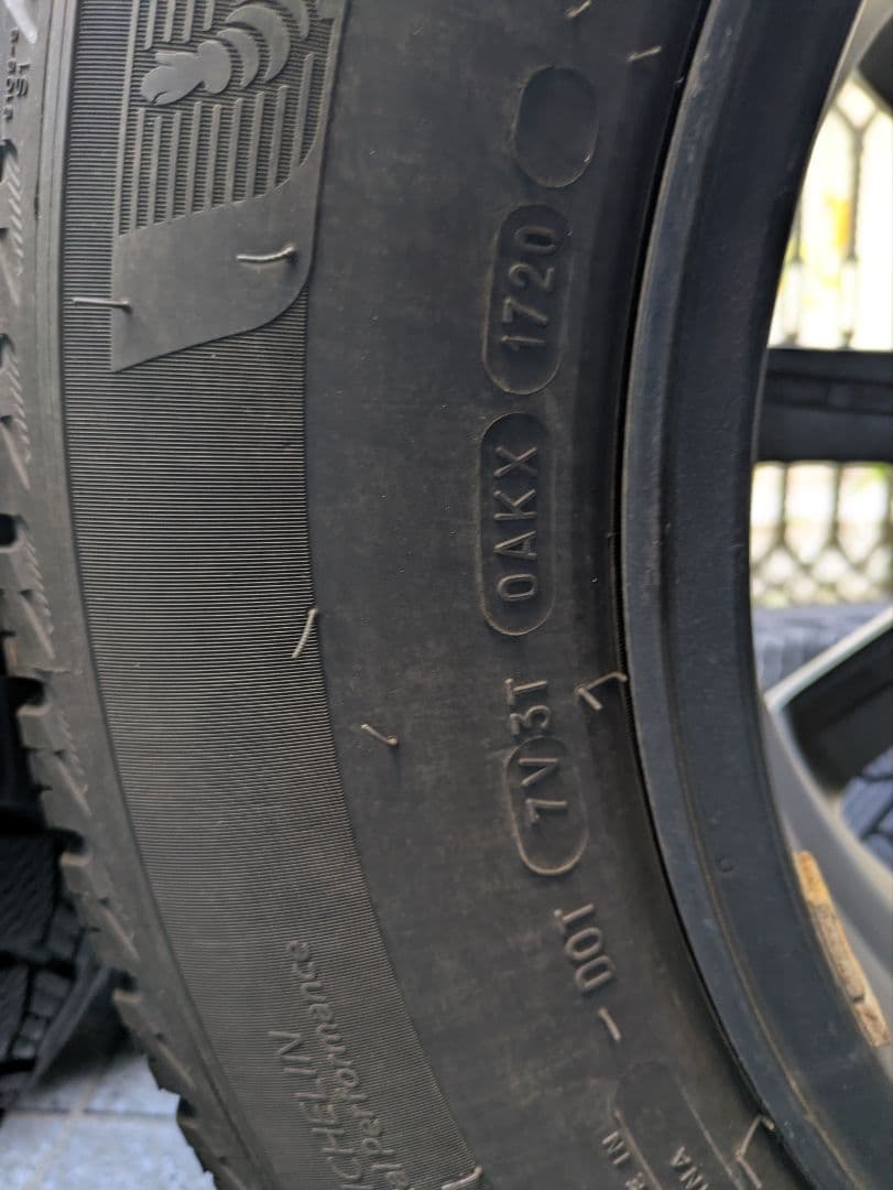 ミシュラン スタッドレス　225/65 R17タイヤ ホイールセット