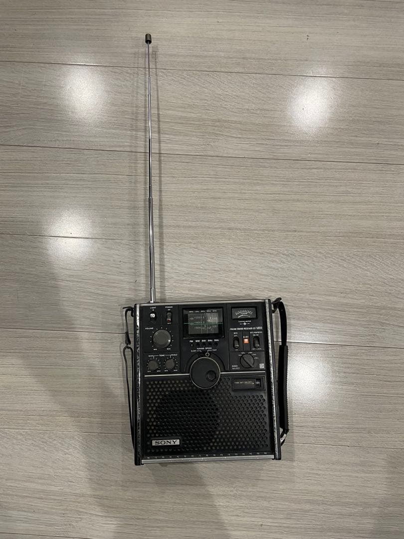 SONY ICF-5800 FM/AM 5バンドレシーバー動作確認済 昭和レトロ