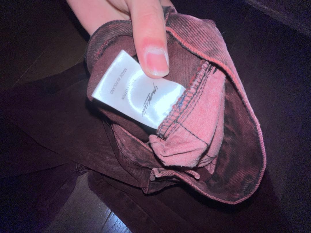 Yardsale 赤紫 ファンタジーデニム