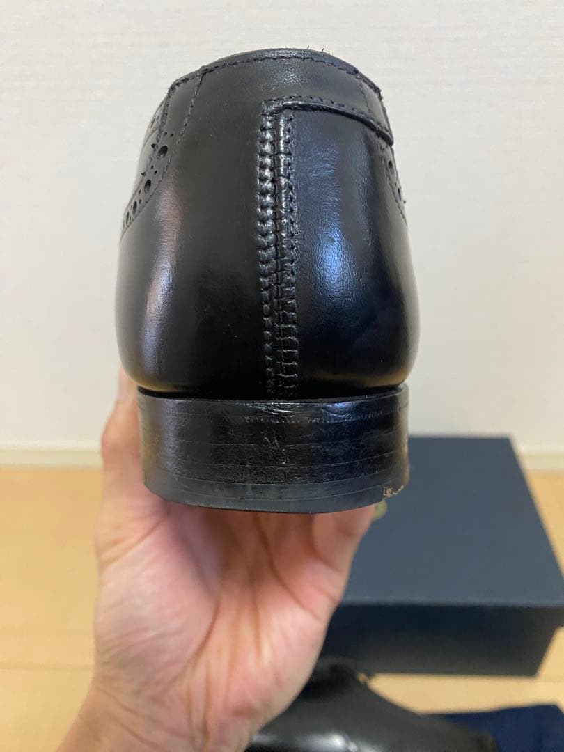 クロケット&ジョーンズ ウェルバック UK7.5D 337 シューツリー付き