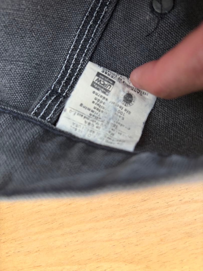 カーハート ダブルニーペインターパンツ チャコール W31✖️34