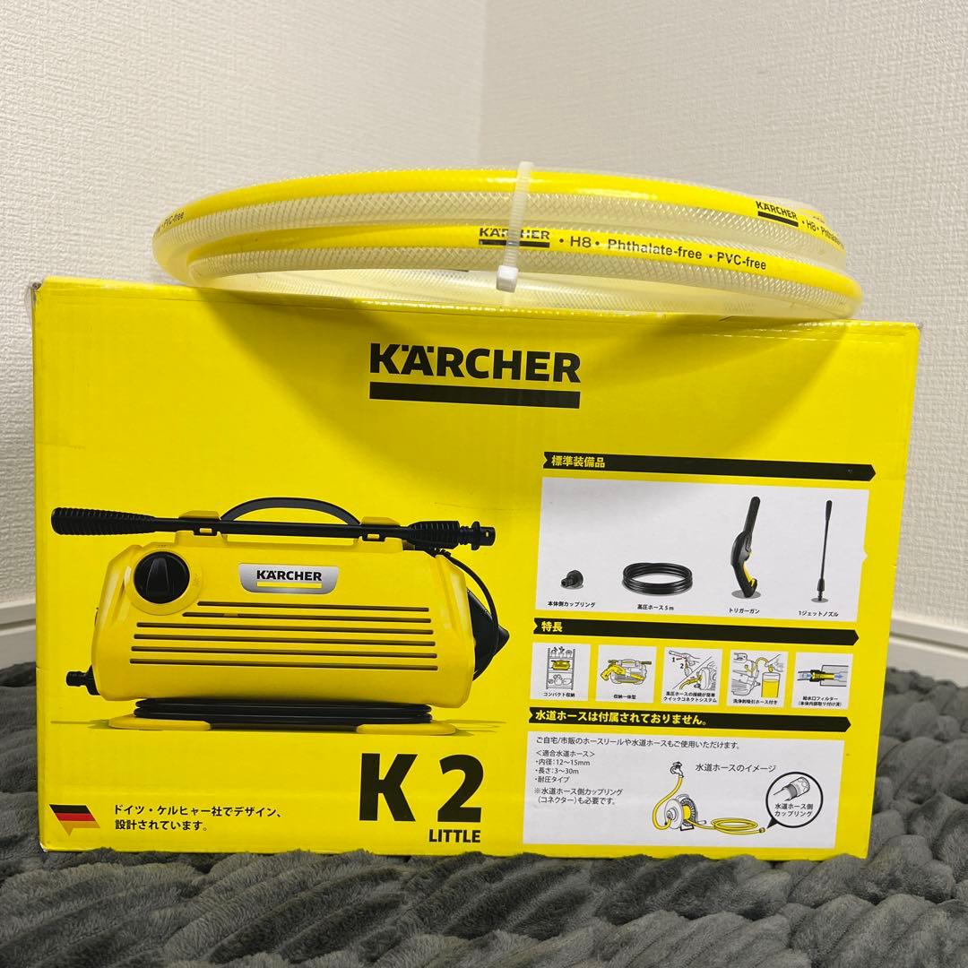 【美品｜家電量販店試射用展示品】ケルヒャーＫ2リトル 高圧洗浄機 オマケ付き