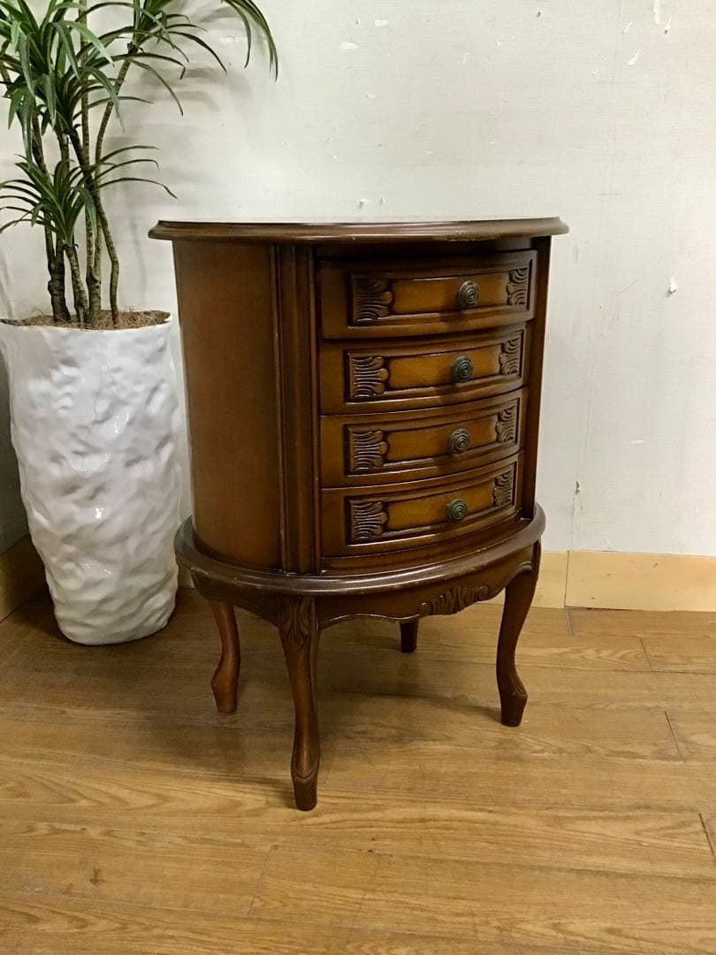 アンティーク☆管115☆イタリア製☆アンティーク☆ロココ調☆木製彫刻