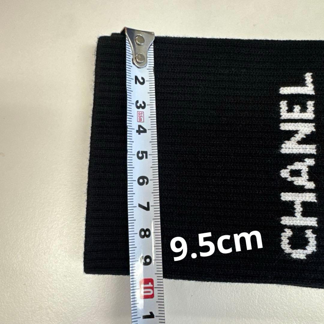 CHANEL 新品未使用品　シャネル レッグウォーマー ゲートルソックス 黒