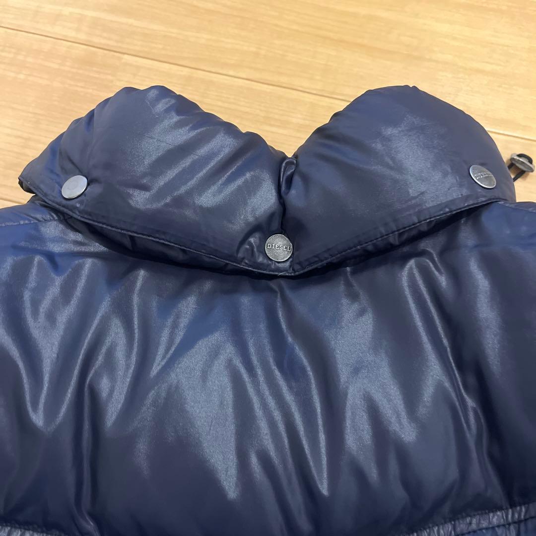 DIESEL ネイビー ダウンベスト XL