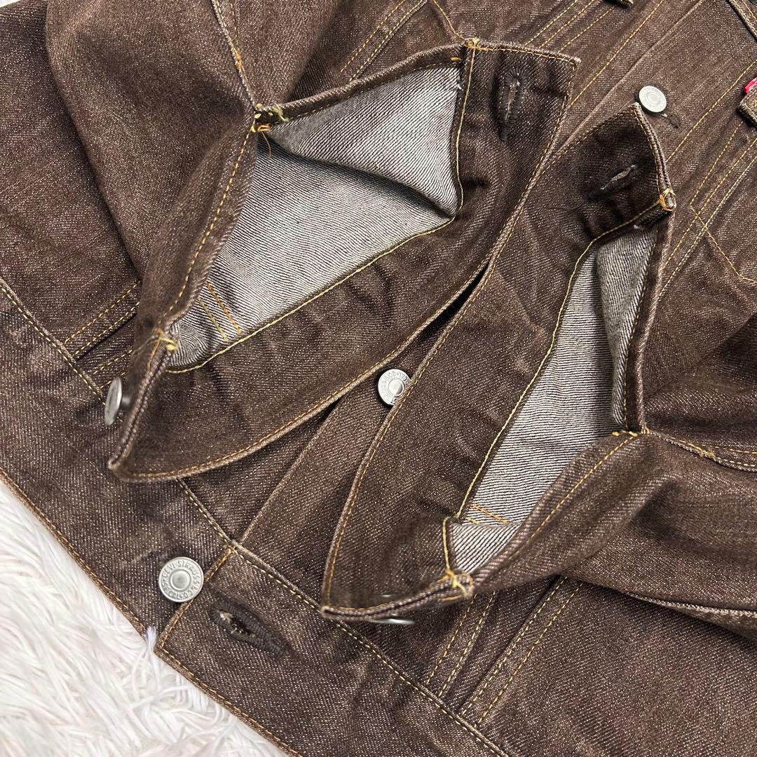 希少色 Levi’s リーバイス 70505 デニムジャケット ブラウン 日本製