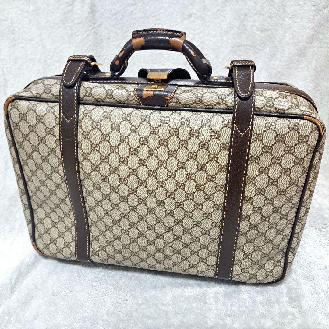 オールドグッチ GUCCI ヴィンテージ バッグ 旅行鞄 トランクケース