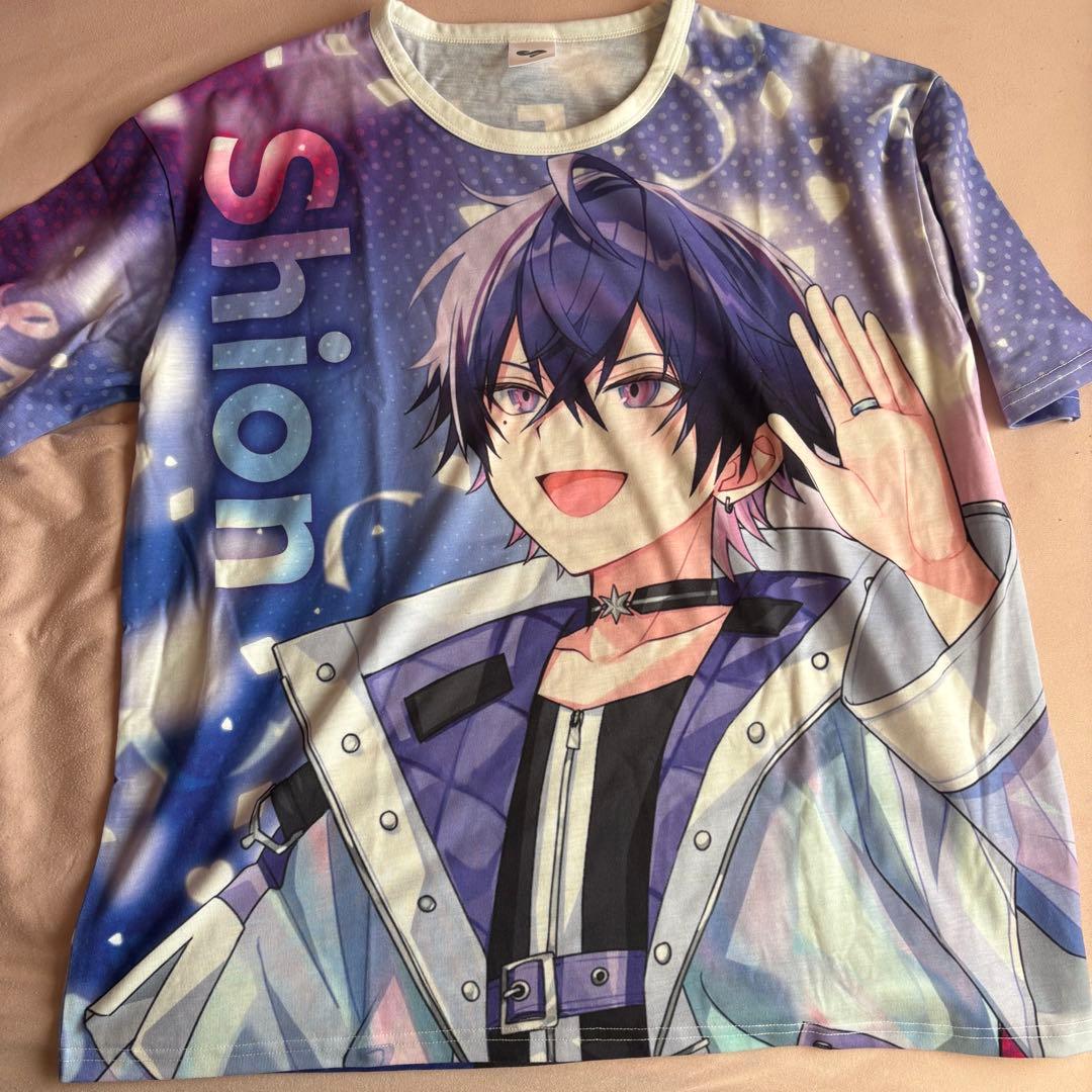 めておら Meteorites 心音 心音くん フルグラフィックTシャツ