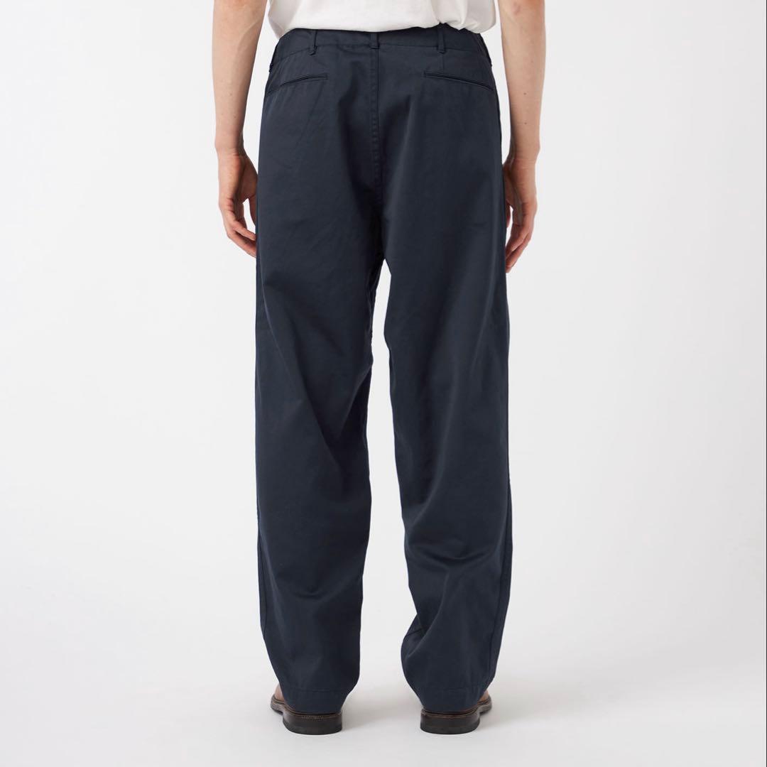 新品 nanamica Wide Chino Pants ネイビー 34