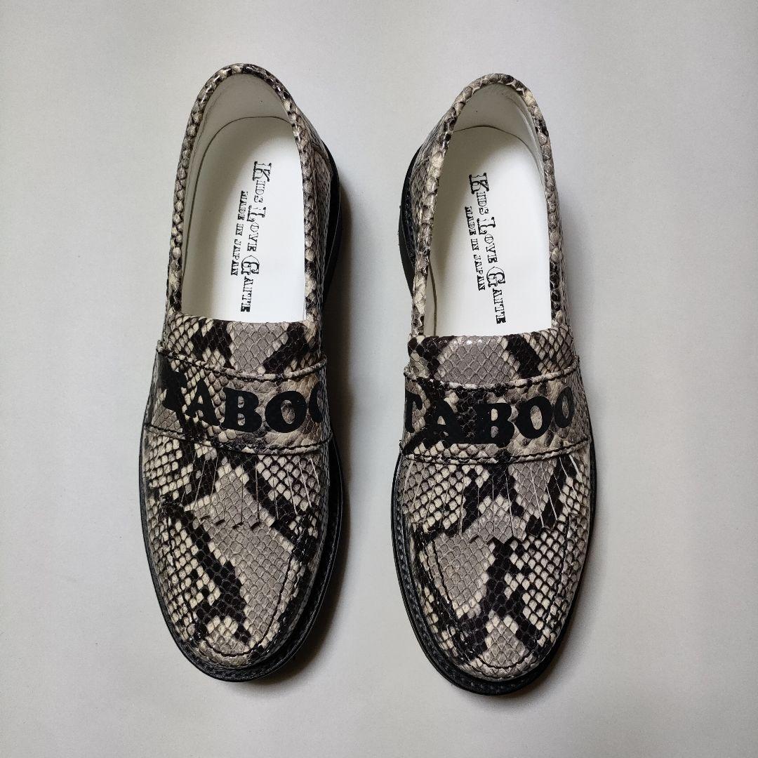 靴 KIDS LOVE GAITE taboo kiltloafers Python