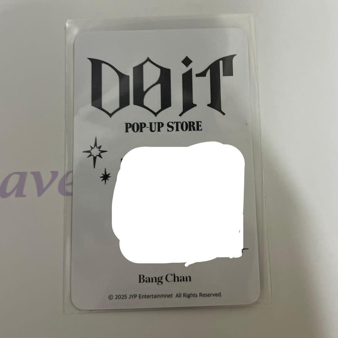 straykids DOiT バンチャン ポップアップ QRトレカ スキズ