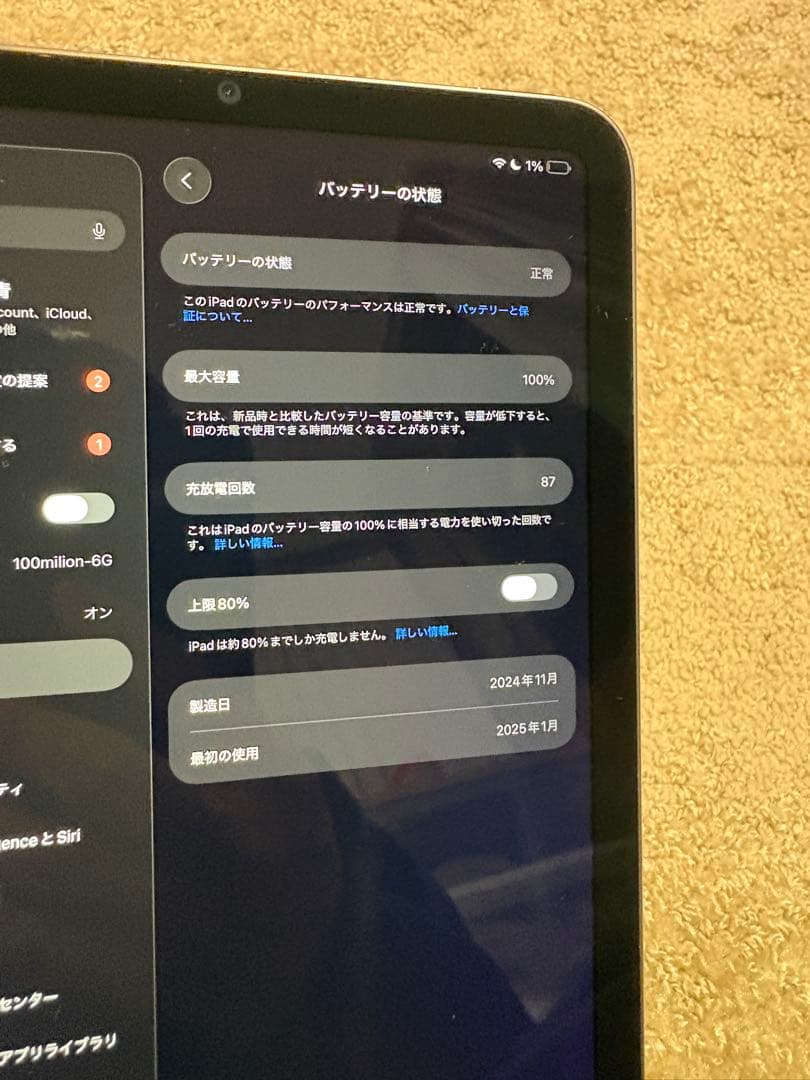 iPad mini 第7世代 Apple pencil proセット