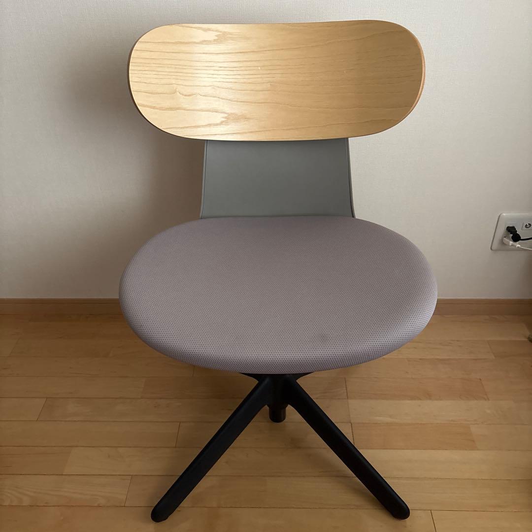 コクヨ ingLIFE イングライフ 4本脚／ミディアムグレー