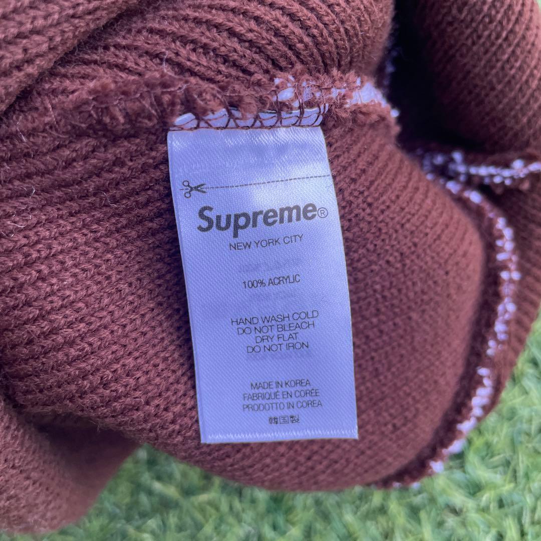 帽子 SUPREME  Beanie Brown