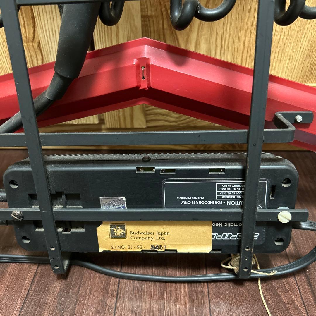 Budweiser ネオンサイン