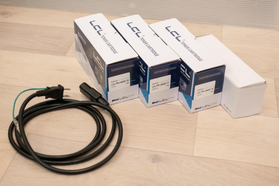 カラーレーザープリンタ NEC 5600C　【残印刷枚数90%以上+トナー付き】