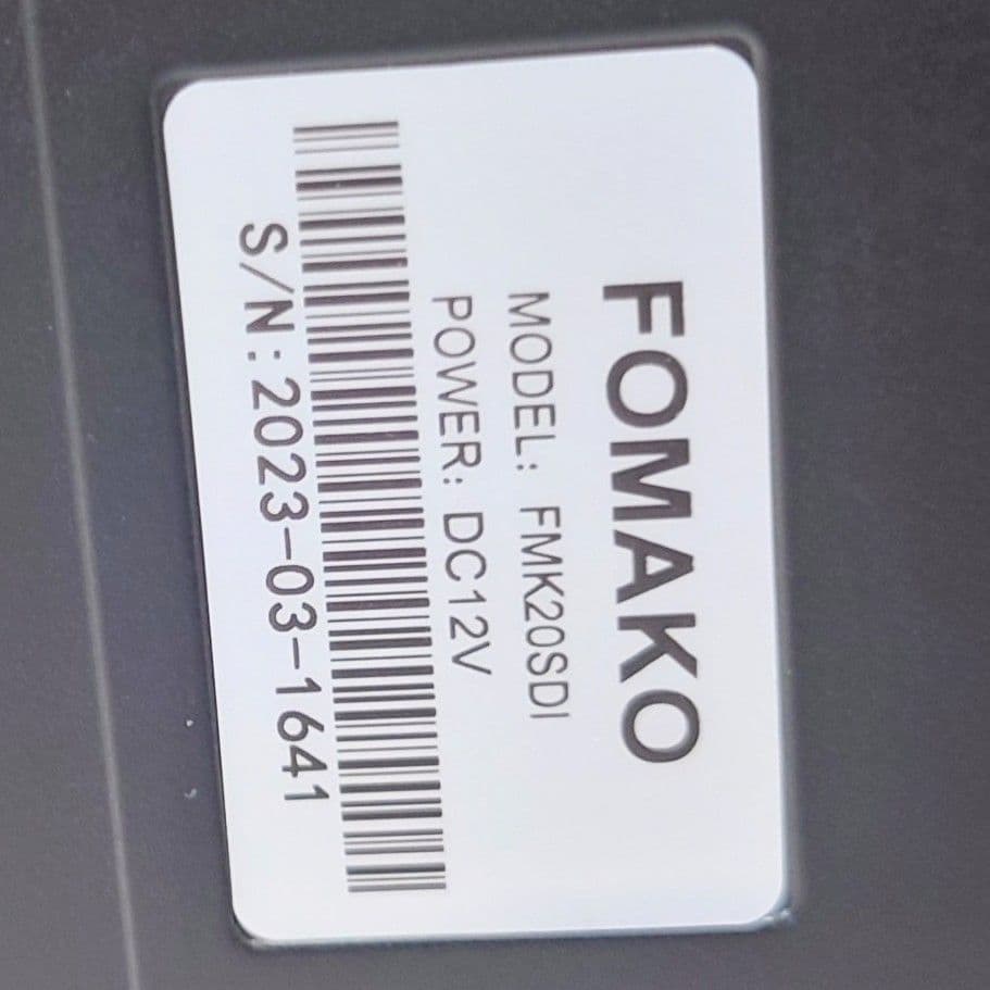 FoMaKo 20倍 同時 3G-SDI/HDMI PTZ カメラ　02