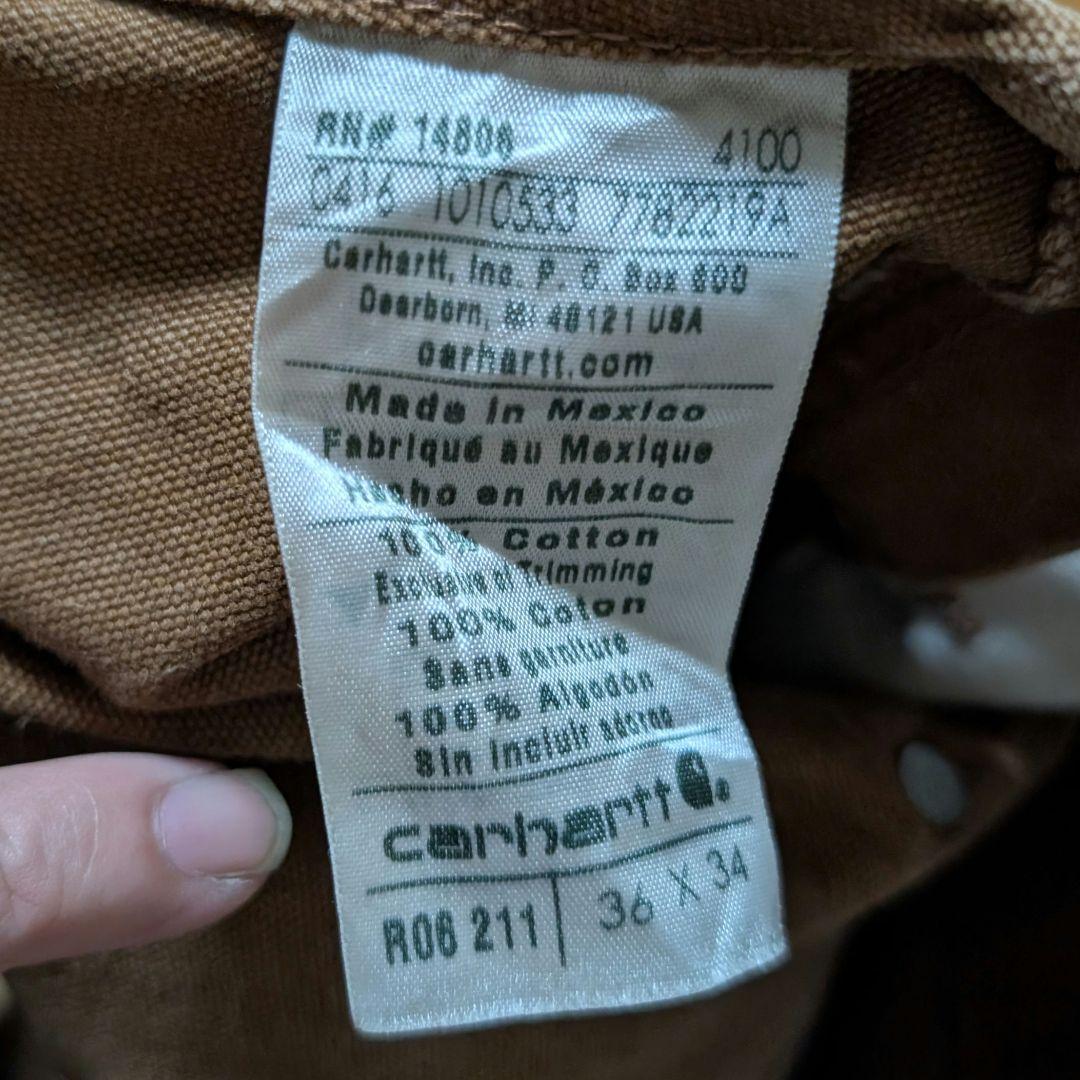 【Carhartt/カーハート】ダック ダブルニー サロペット つなぎ e676