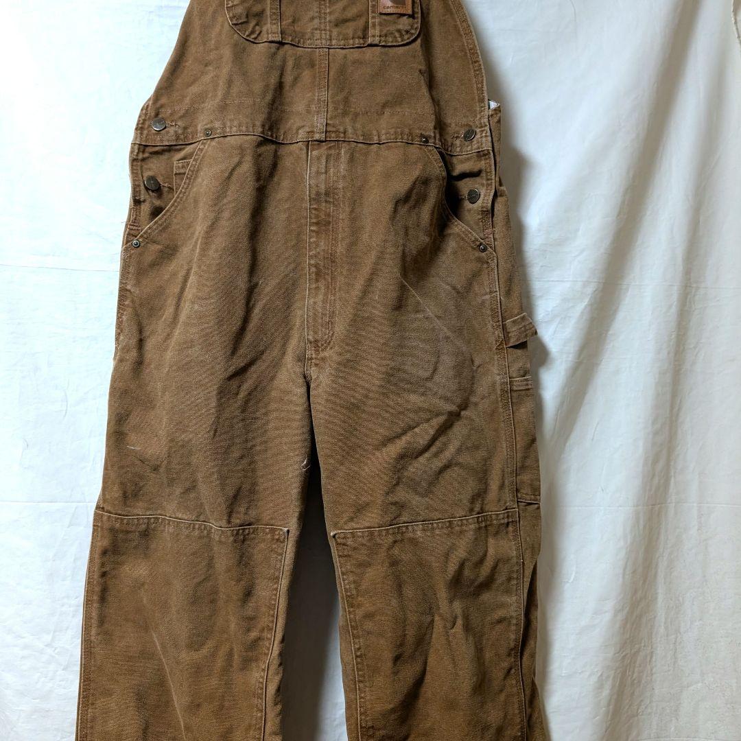 【Carhartt/カーハート】ダック ダブルニー サロペット つなぎ e676