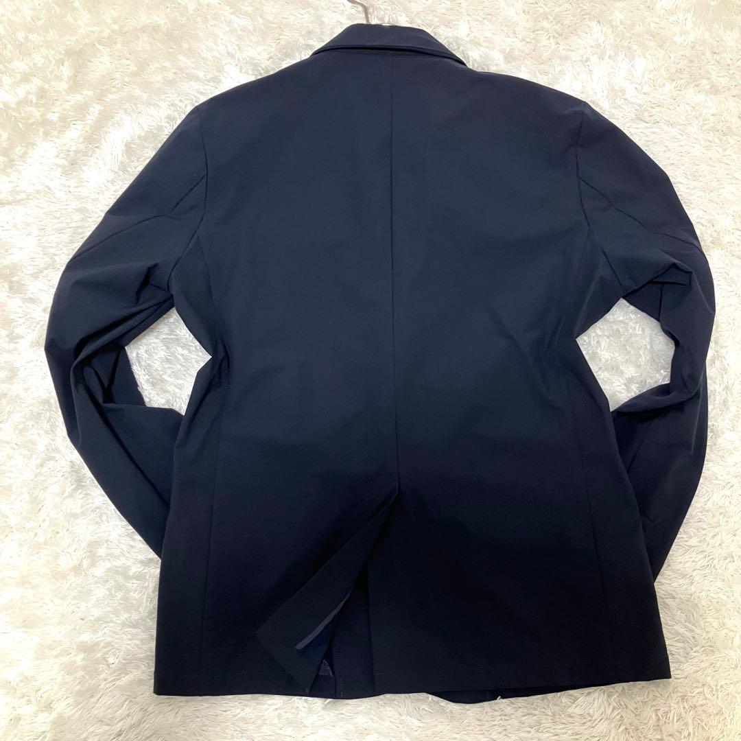 美品✨ SHIPS セットアップ ネイビー 洗える　ストレッチ L