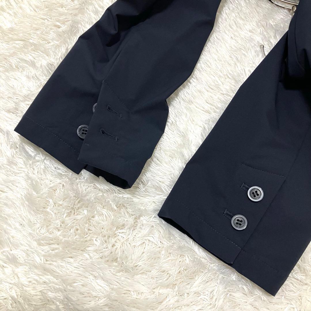 美品✨ SHIPS セットアップ ネイビー 洗える　ストレッチ L