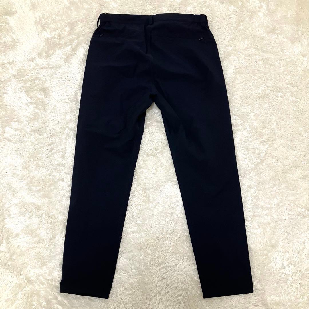 美品✨ SHIPS セットアップ ネイビー 洗える　ストレッチ L