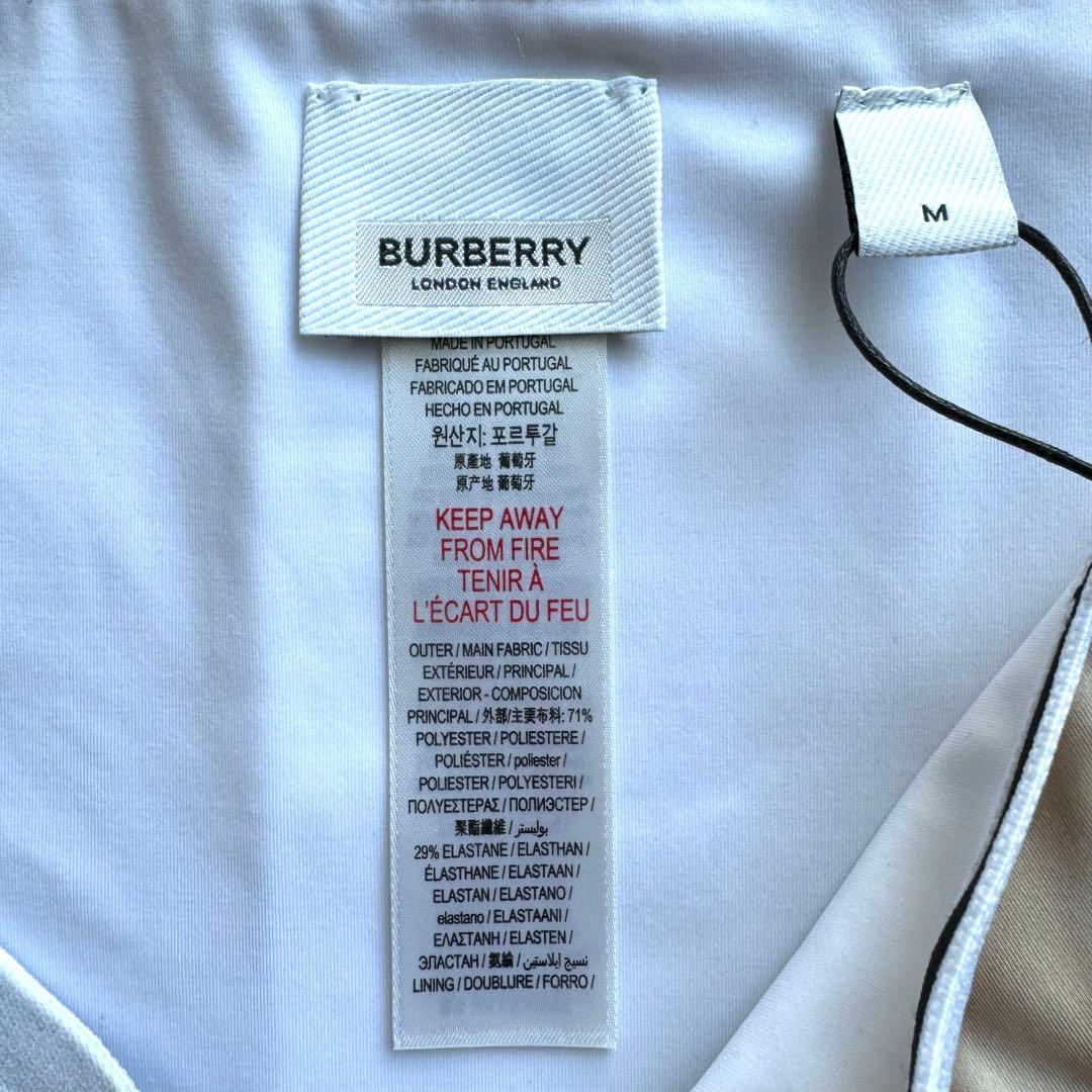 1新品未使用　BURBURRY水着　バーバリー　ビキニ　Ｍサイズ　ベージュ