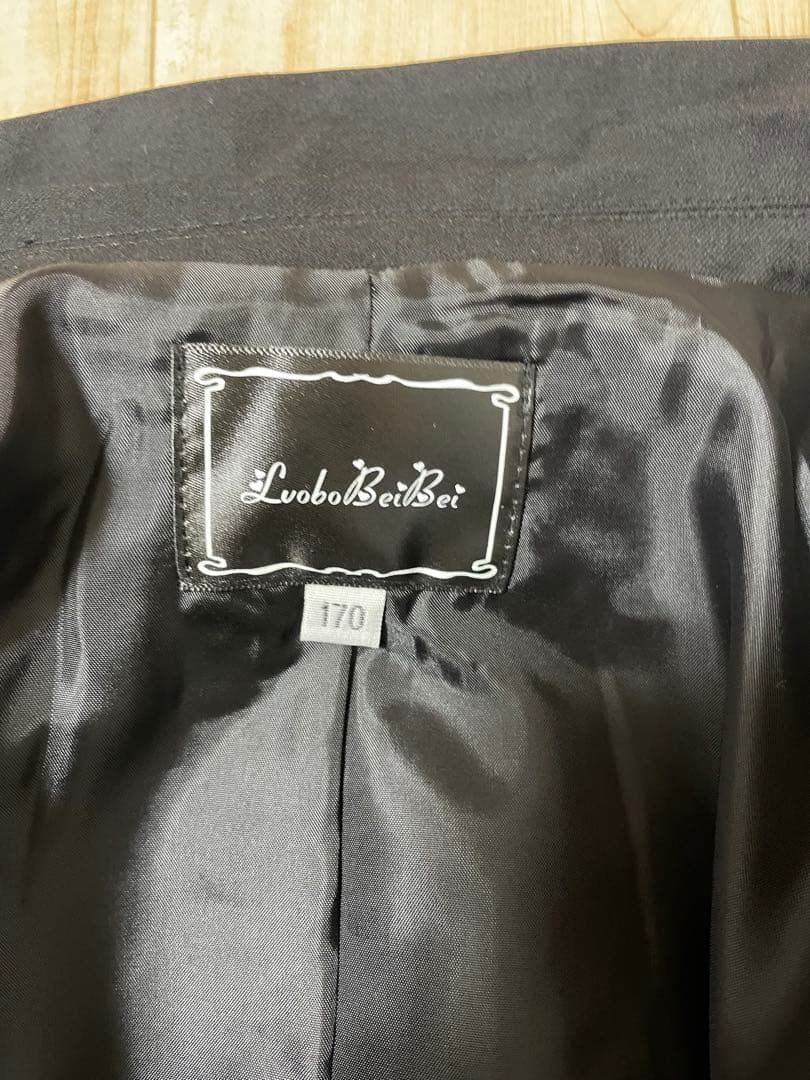 新品未使用　卒業式 入学式 男の子 スーツ 170 大きめフォーマル　ジュニア