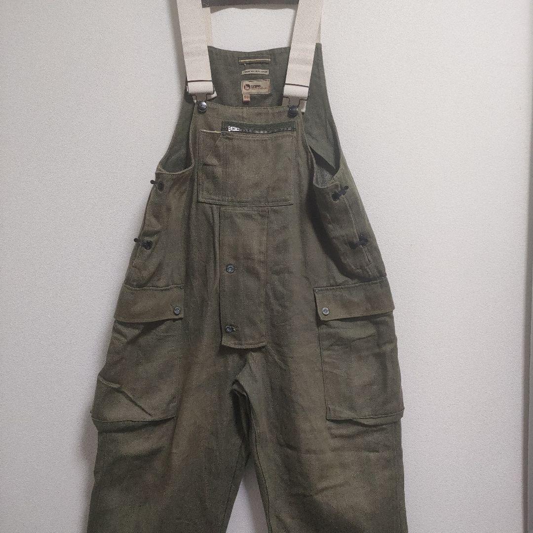 ナイジェルケーボン 50 ネイバルダンガリー オーバーオール