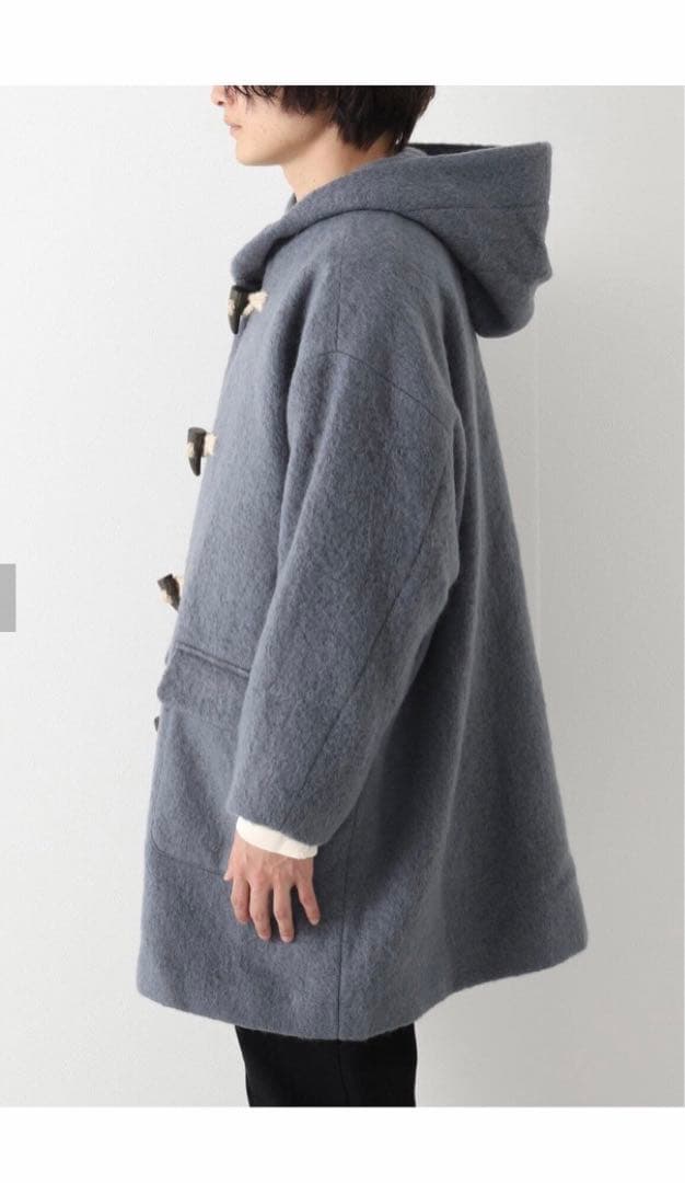 【希少】 バージスブルック オーバーサイズダッフルコート オレンジ フーデッド