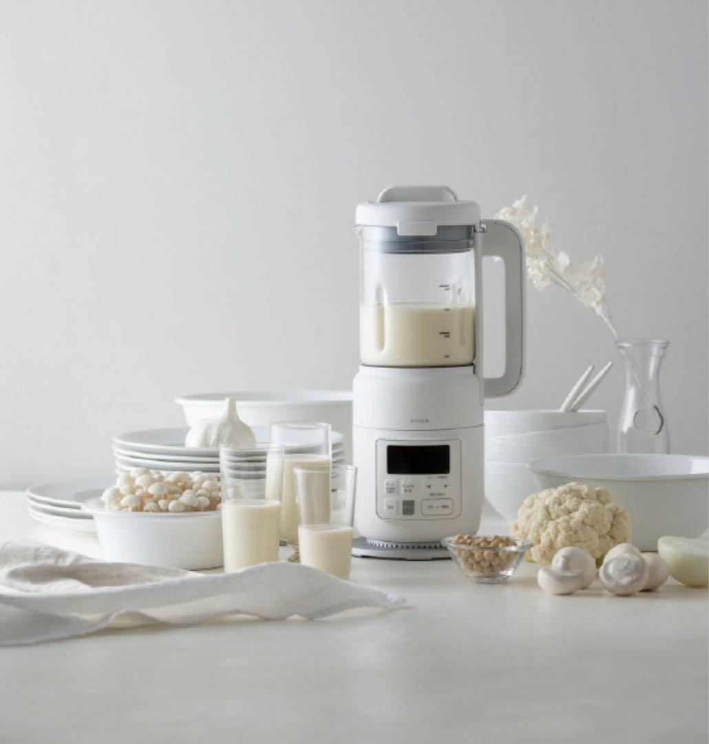 【新品未使用】siroca ヒーター機能付きブレンダー SM-S151 ホワイト