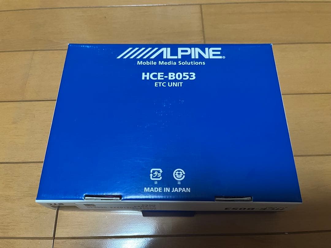 ALPINE アルパインHCE-B053 ETC UNIT