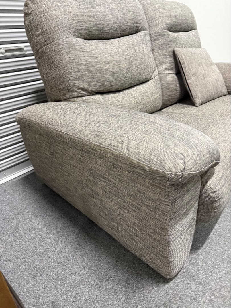 ニトリ Nポケット　ハイバック2人がけソファ　ファブリックソファ