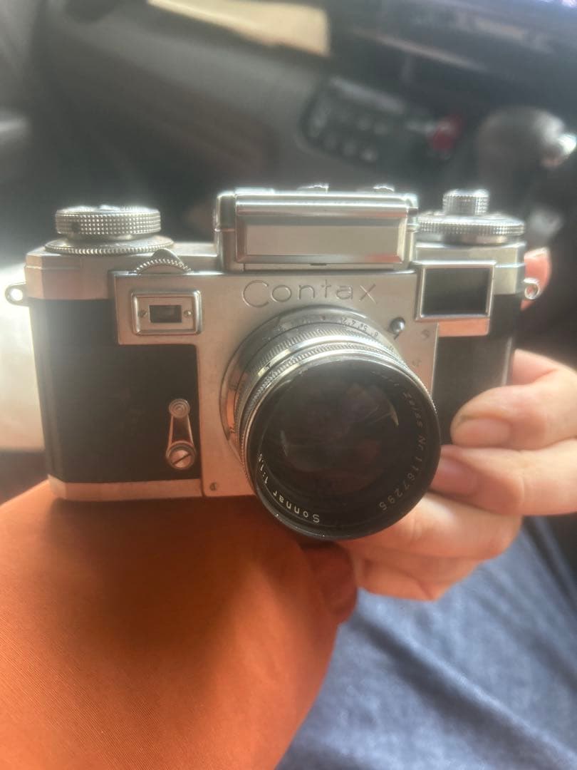 ジャンク？contax iiia Sonnar 50mm F1.5