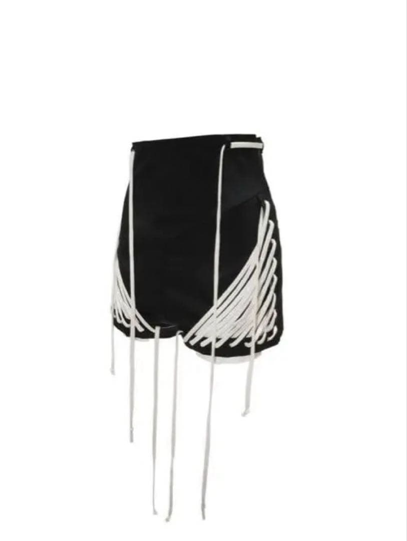 パンツ The red thread S lace up shorts