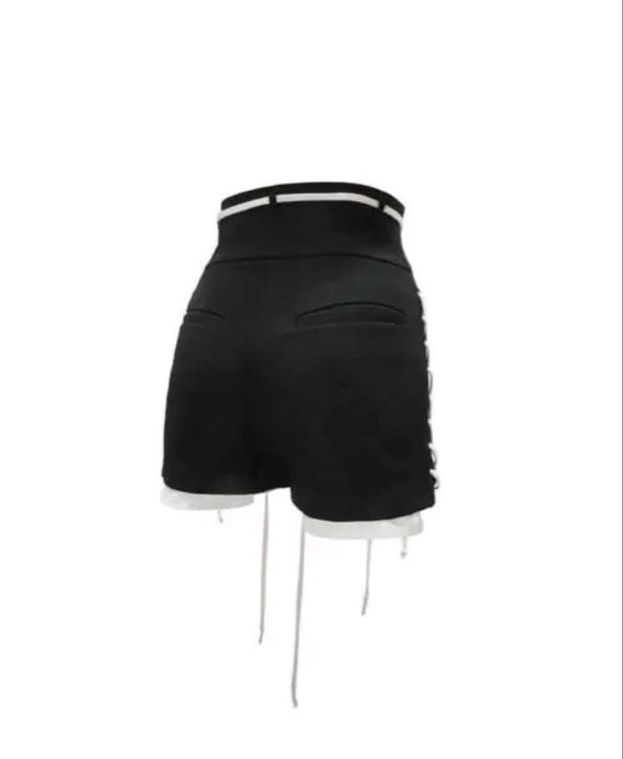 パンツ The red thread S lace up shorts
