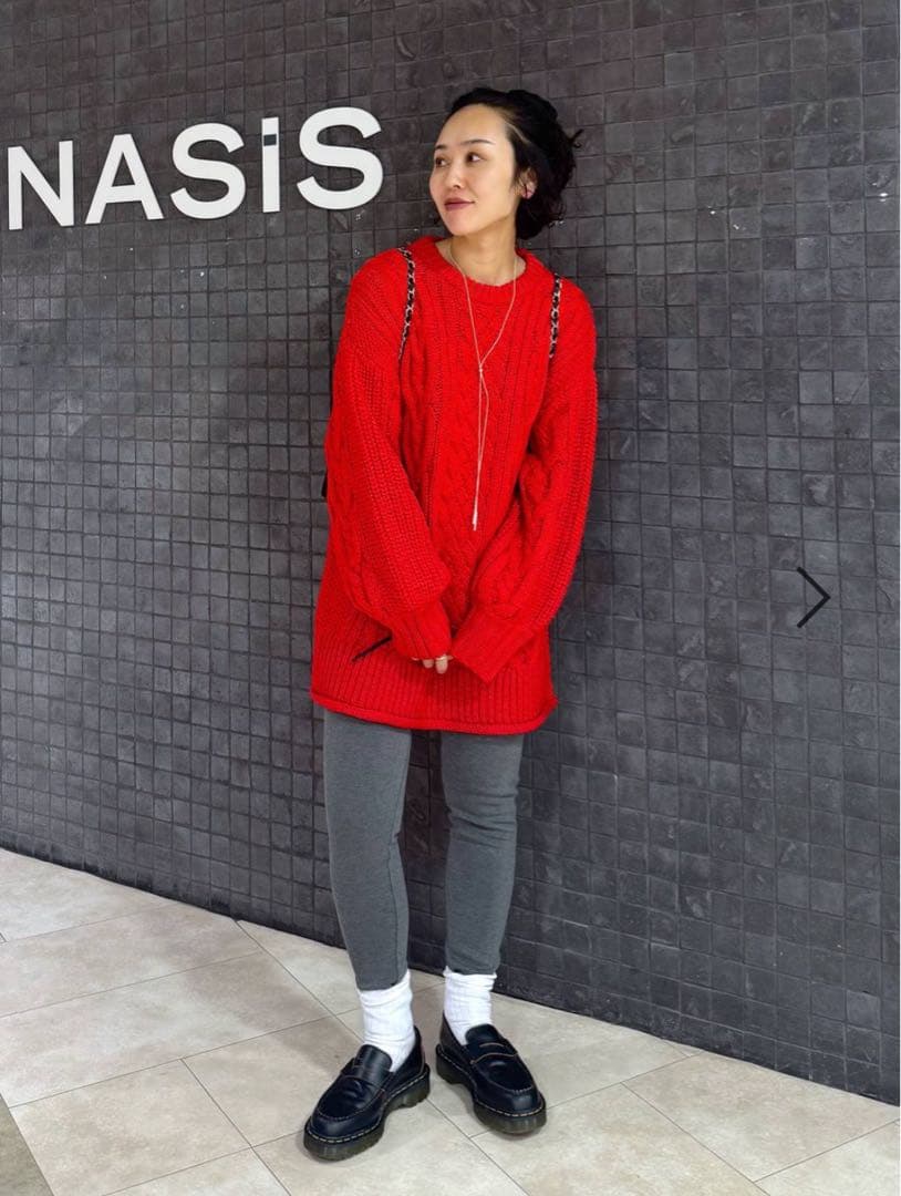 完売品 JEANASIS【eL+1】Just Leggings グレー