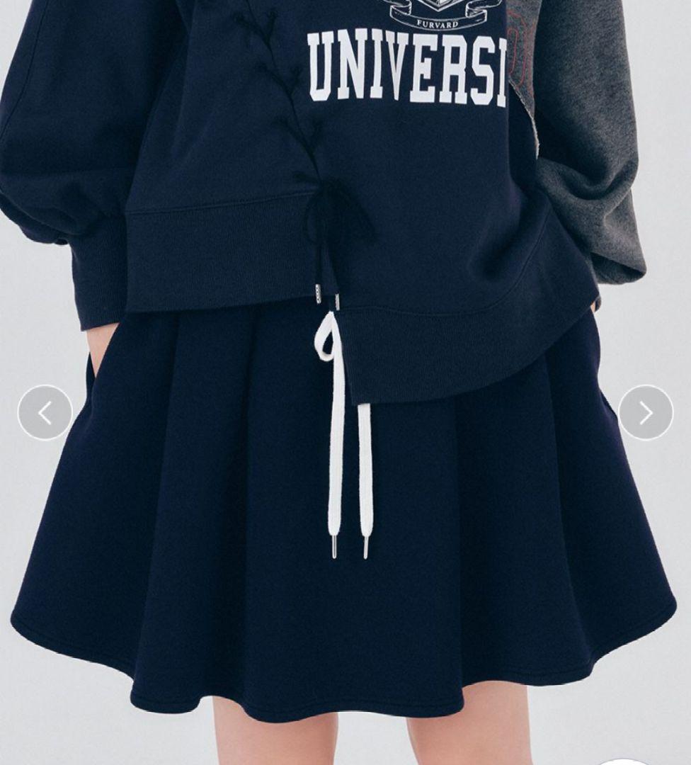 FURFUR ポンチフレアミニスカート