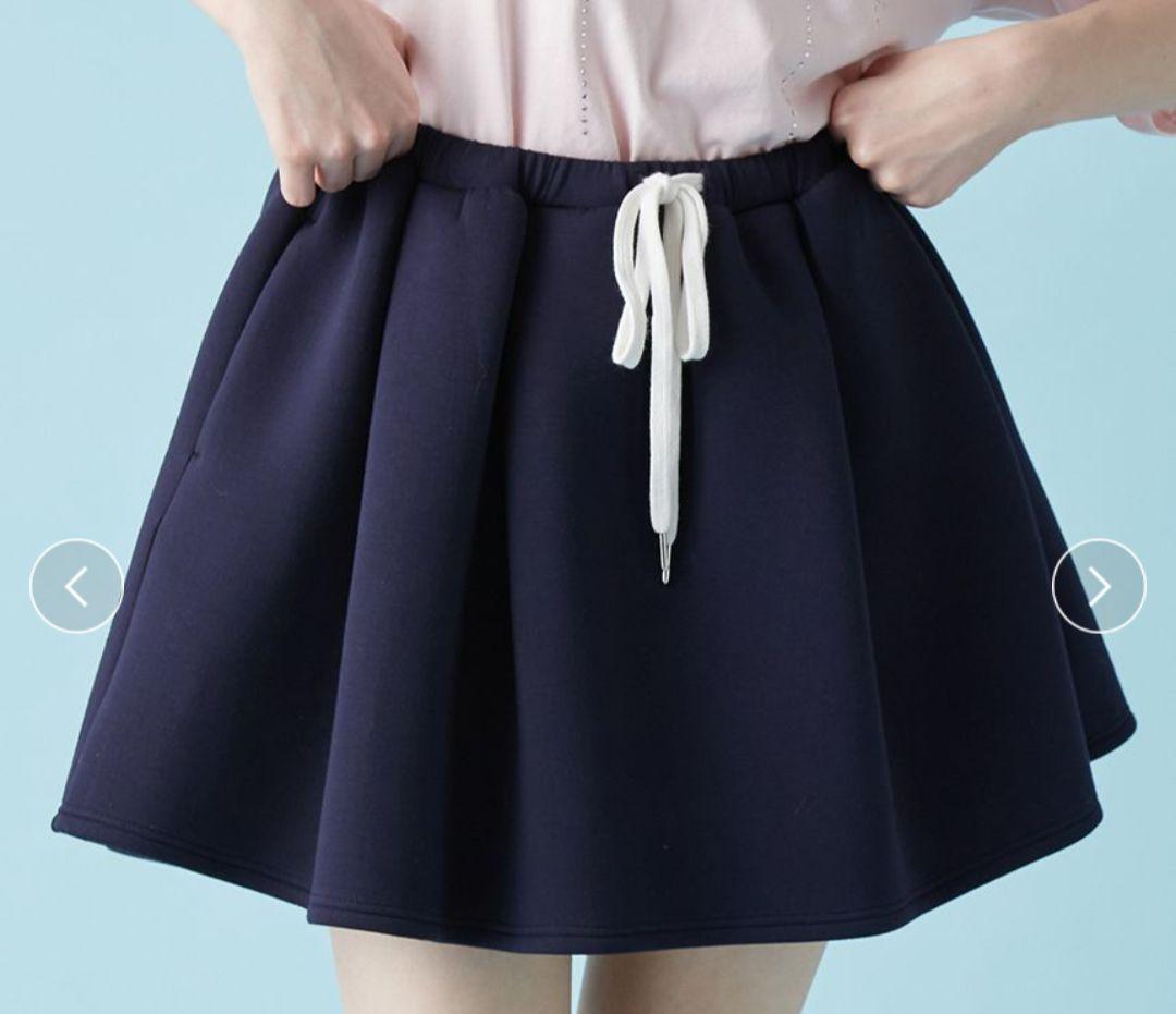 FURFUR ポンチフレアミニスカート