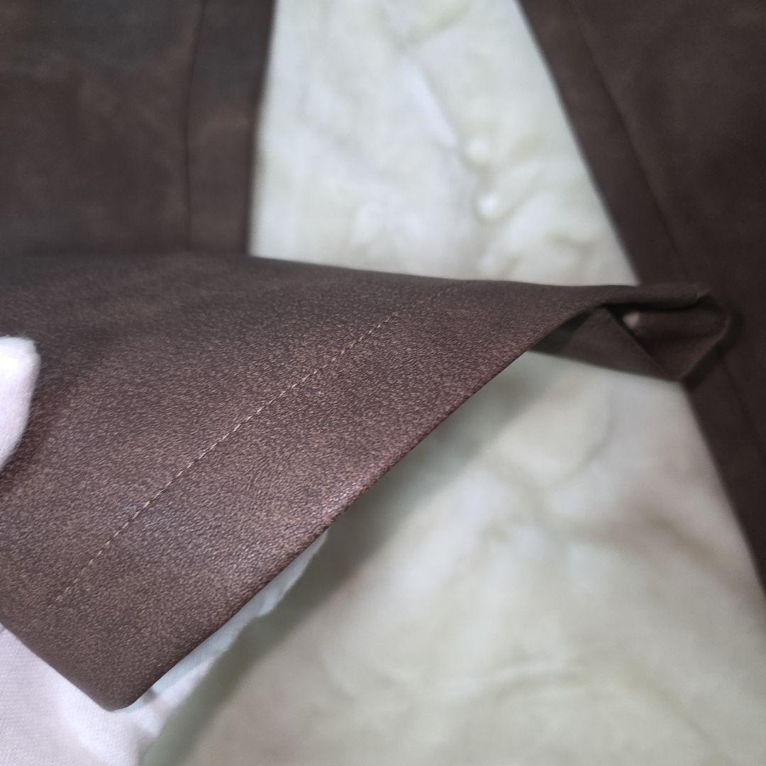 【人気☆MELT THE LADY】こげ茶　フェイクレザーパンツ　サイズM