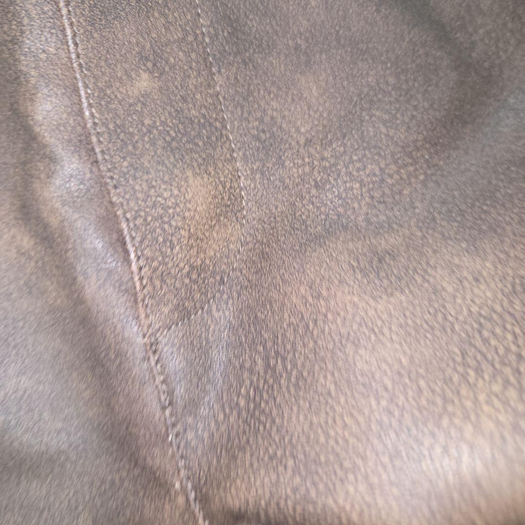 【人気☆MELT THE LADY】こげ茶　フェイクレザーパンツ　サイズM