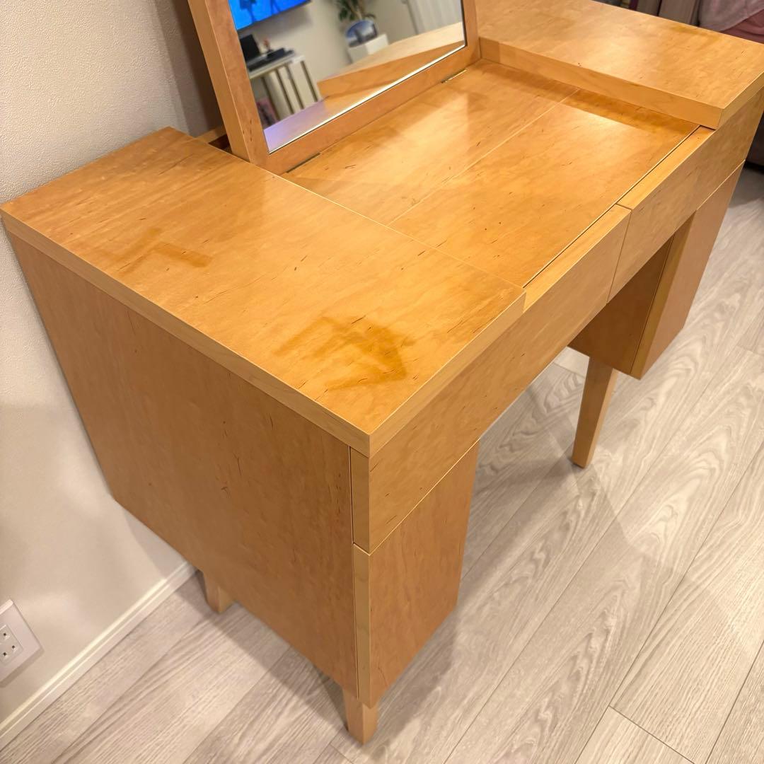 IDEE（イデー） e.a.u エアウ ドレッサー メープル 化粧台