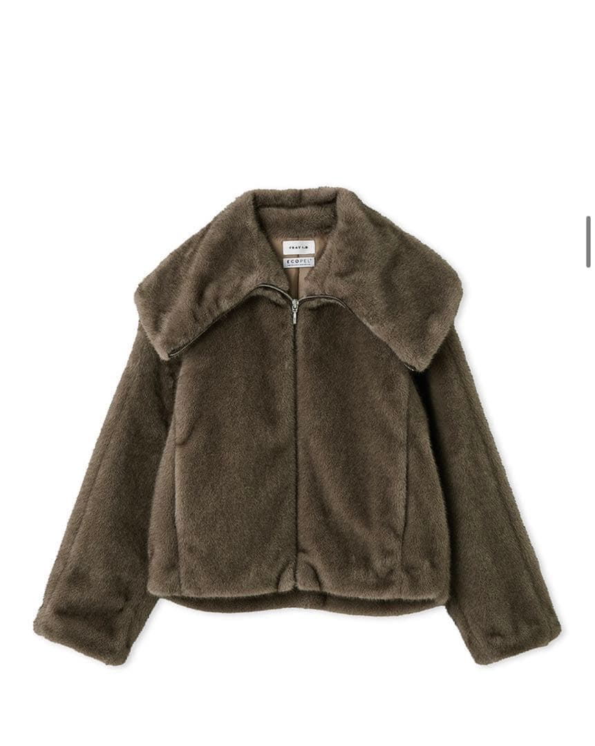 2025年AW 今季新作 新品未使用 ビッグカラーショートジャケット