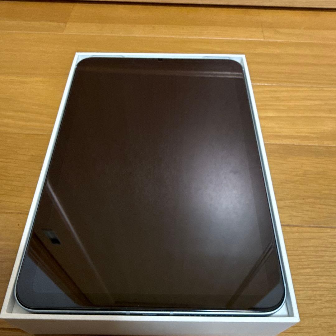 美品 iPad mini 7 128GBブルー Cellular SIMフリー