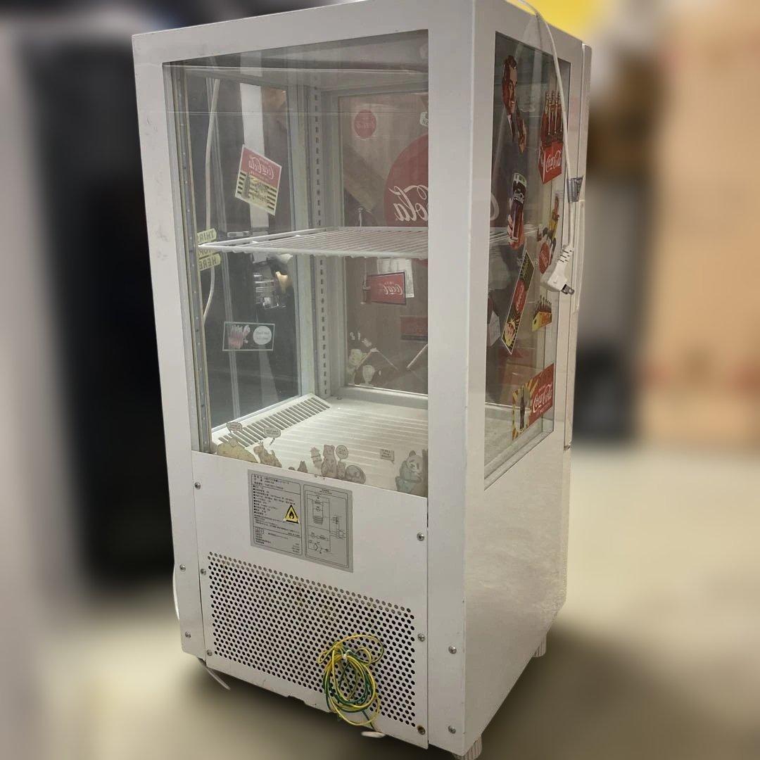 近隣地域限定送料無料❗️ジェーシーエム　冷蔵ショーケース 58L