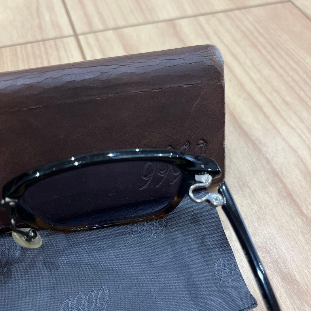 9999 ブラック/ブラウン サングラス